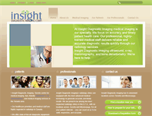 Tablet Screenshot of insightdiagnosticimaging.ca